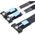 primeLine NVMe Kabel 1x SFF-TA-1016 (x8) auf 2x SFF-TA-1016 (x4) 50cm Bild 1