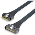 primeLine NVMe Kabel SFF-8654 Slim SAS auf SFF-TA-1016 MCIO 85cm Bild 1