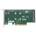 Supermicro AOC-SLG3-2M2 NVMe Host Bus Adapter Bild 1