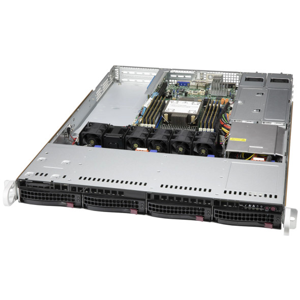 Supermicro 1 HE Server Gehäuse CSE-815TQC4-R504WB3 Bild 1