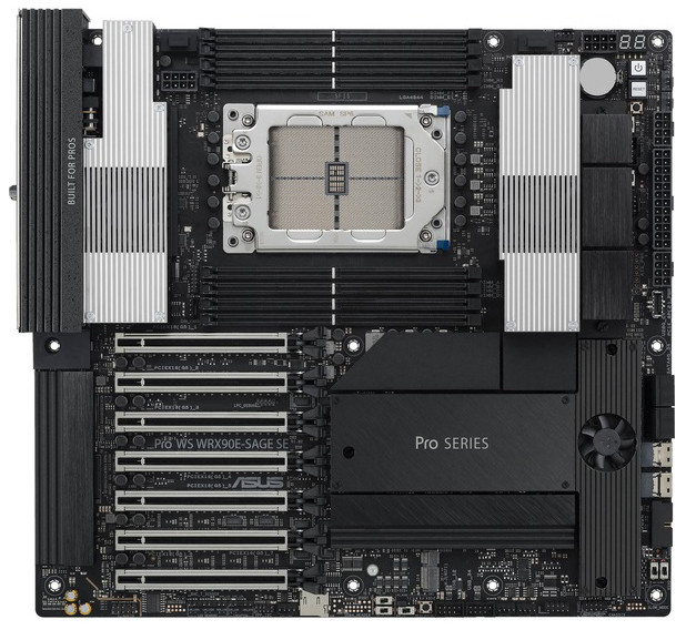 Workstation mainboard top