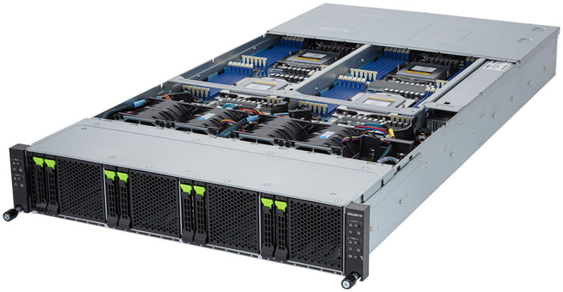 3 Node Server Rack Image GIGABYTE Multi Node Server H273-Z82 AMD EPYC™ 9005 (H273-Z82-AAW1)