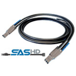 Adaptec SAS3 Kabel extern 1x SFF-8644 auf 1x SFF-8644 2,0m