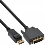 InLine DisplayPort zu DVI Kabel schwarz 2,0m