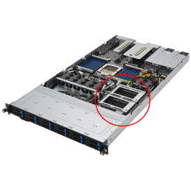 ASUS internal Bay Kit für RS500A-E12 4x 2.5" NVME kaufen
