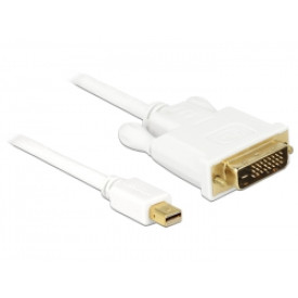 Delock Mini DisplayPort zu DVI-D Kabel weiß 2.0m kaufen