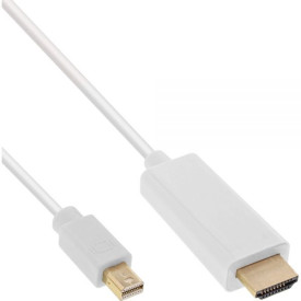 InLine Mini DisplayPort zu HDMI Kabel weiß 2.0m kaufen