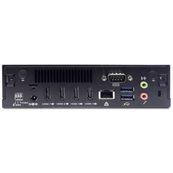 AOPEN Embedded Industrie PC lüfterlos DE6340-R2 AMD Ryzen R2544 Bild 3