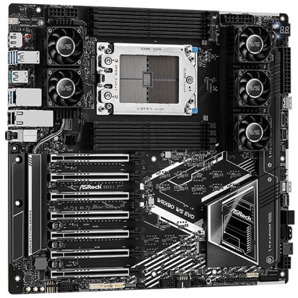 ASRock Rack Workstation Mainboard WRX90 WS EVO Bild 2