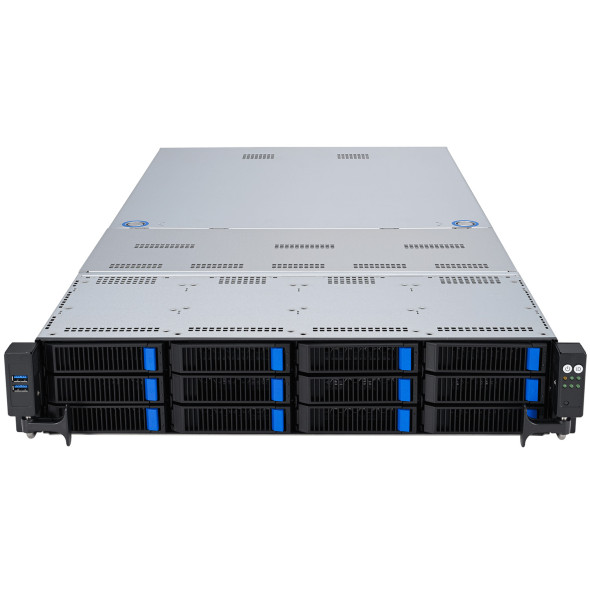 Asus GPU Server Barebone RS720A-E12-RS12 2U 2600 Watt Bild 2