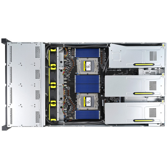 Asus GPU Server Barebone RS720A-E12-RS12 2U 2600 Watt Bild 4