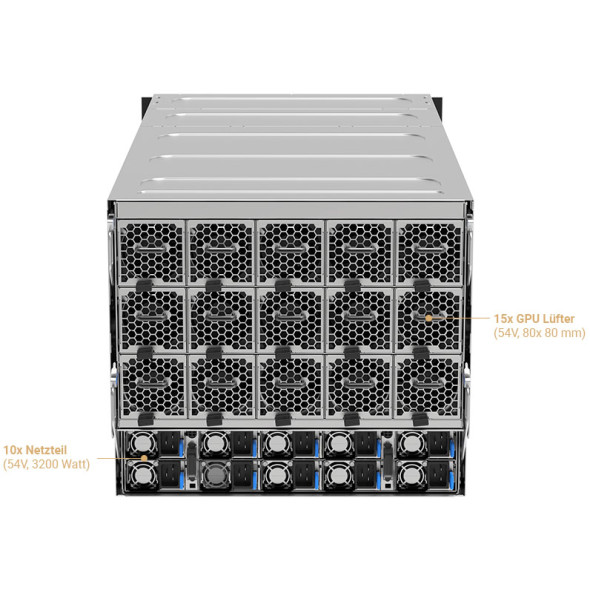 ASUS Rack GPU Server Blackwell Ultra HGX B300 XA NB3I-E12 Bild 8