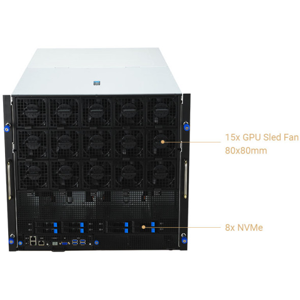 ASUS GPU Server Blackwell HGX B200 ESC NB8-E11 Bild 4