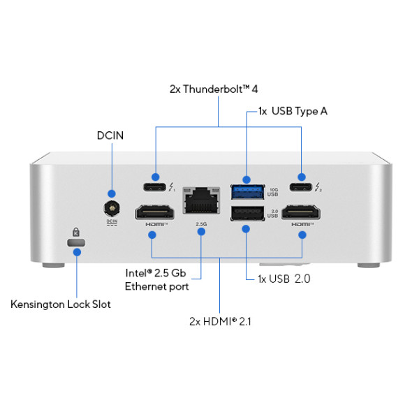 ASUS NUC 15 Pro+ Mini PC Intel Core Ultra 5 / 7 / 9 Bild 7