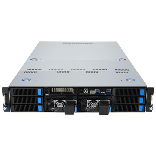 ASUS GPU Server Barebone ESC4000A-E12 2600 Watt Bild 2