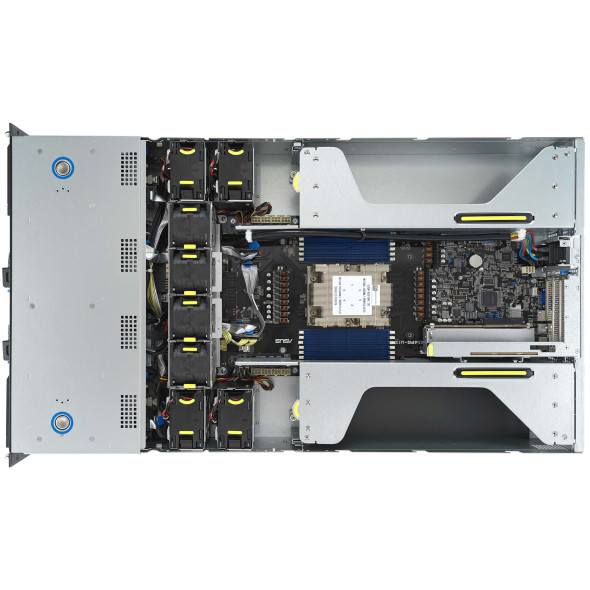 ASUS GPU Server Barebone ESC4000A-E12 2600 Watt Bild 4