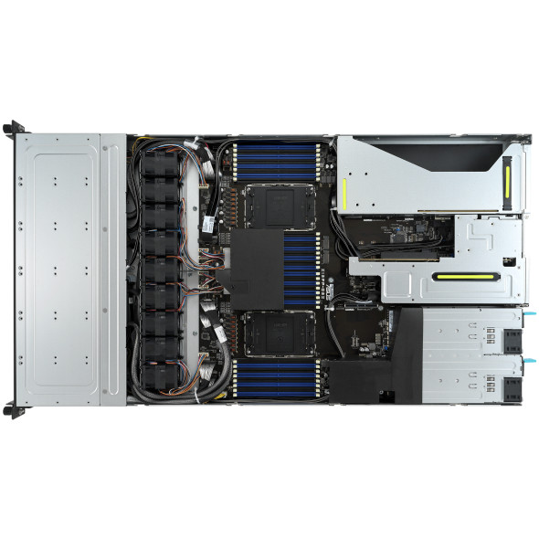 Asus GPU Server Barebone RS700-E11-RS12U 1600 Watt Bild 3