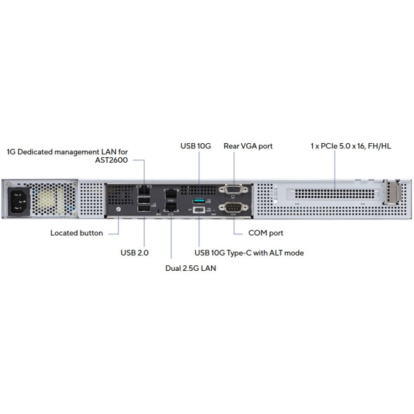 ASUS Rack Workstation Pro ER100A B6 AMD Ryzen Series Bild 5