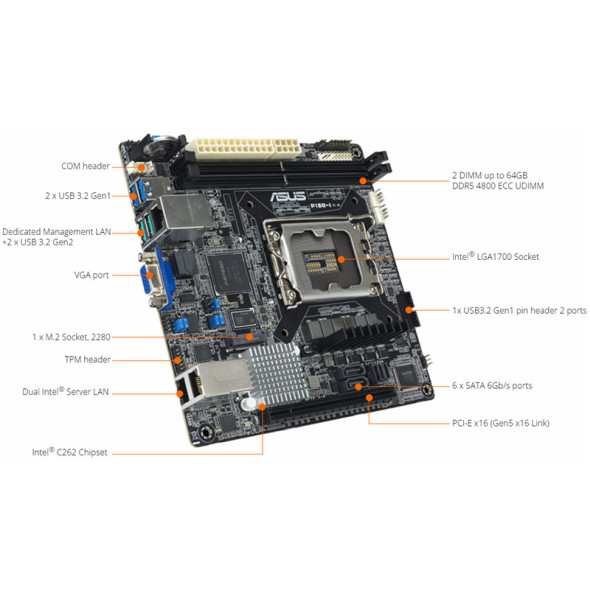 ASUS Server Mainboard P13R-i Bild 5