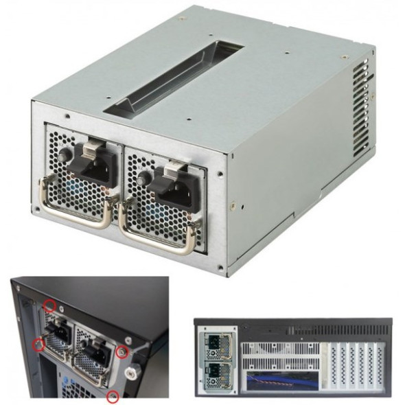 FSP Twins FSP700-50RAB Mini-Redundant Netzteil 700 Watt Bild 2