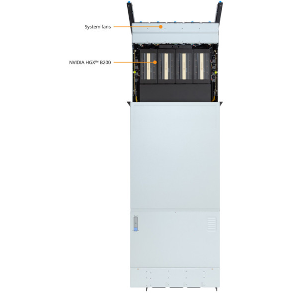 GIGABYTE GPU Server HGX Blackwell B200 G894-AD1 Bild 6
