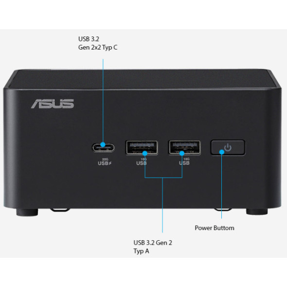 ASUS NUC Pro Mini PC Intel Core 3 1st Gen Bild 3
