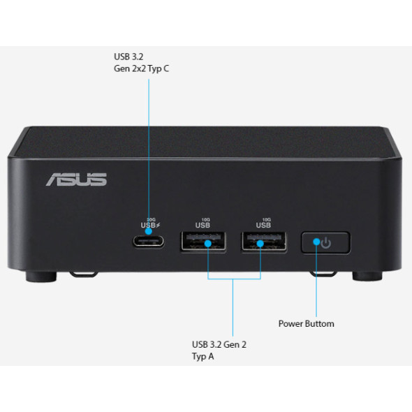 ASUS NUC Pro Mini PC Intel Core 3 1st Gen Bild 3