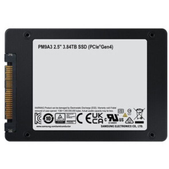 Samsung 3.84 TB PM9A3 NVMe Enterprise SSD Bild 2