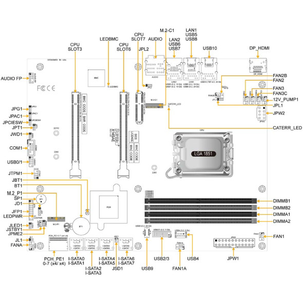 Supermicro Workstation Mainboard X14SAE Bild 2