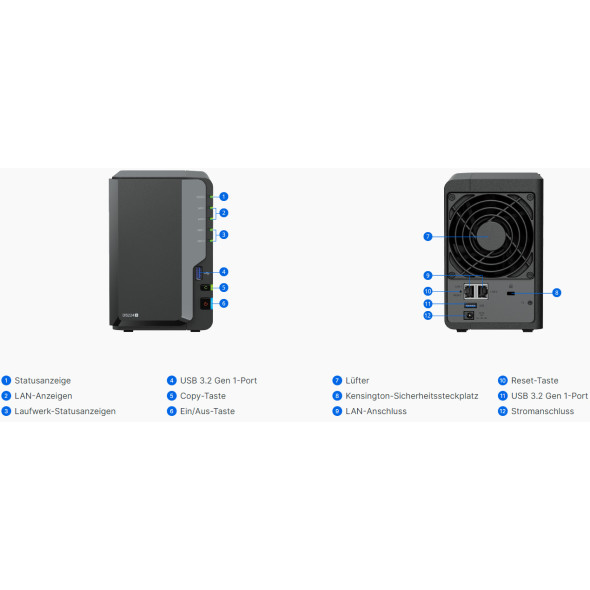 Synology NAS DiskStation DS224+ Bild 5