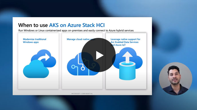 Jump-starting application containerization with Azure Kubernetes Service on Azure Stack HCI