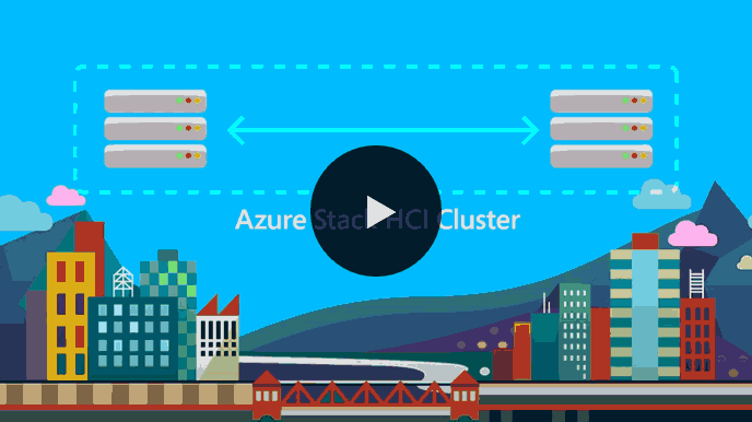 Disaster recovery through stretch clustering with Azure Stack HCI