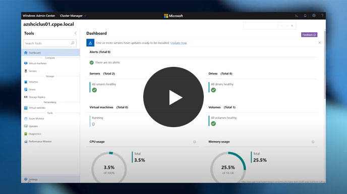 Windows Admin Center und Azure Stack HCI
