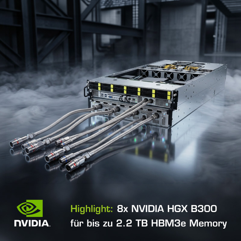 NVIDIA HGX B300 ASRock Rack Systeme 