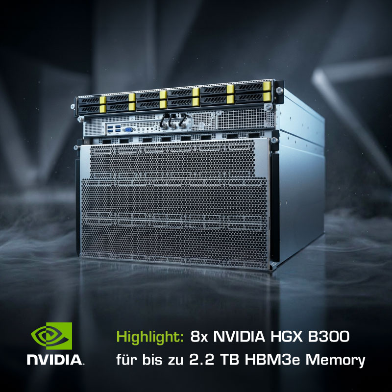 NVIDIA HGX B300 ASRock Systeme