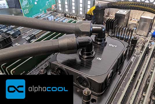 primeLine Solutions präsentiert wassergekühlte AMD Threadripper Serverlösung für Datacenter mit Alphacool