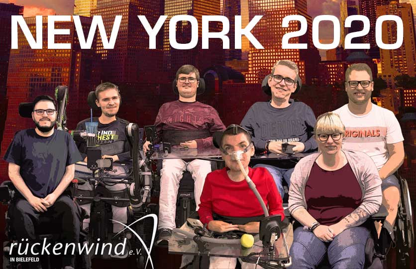 Mit dem Rolli nach New York - diese sieben jungen Muskeldystrophie Duchenne Patienten möchten einmal im Leben New York erleben