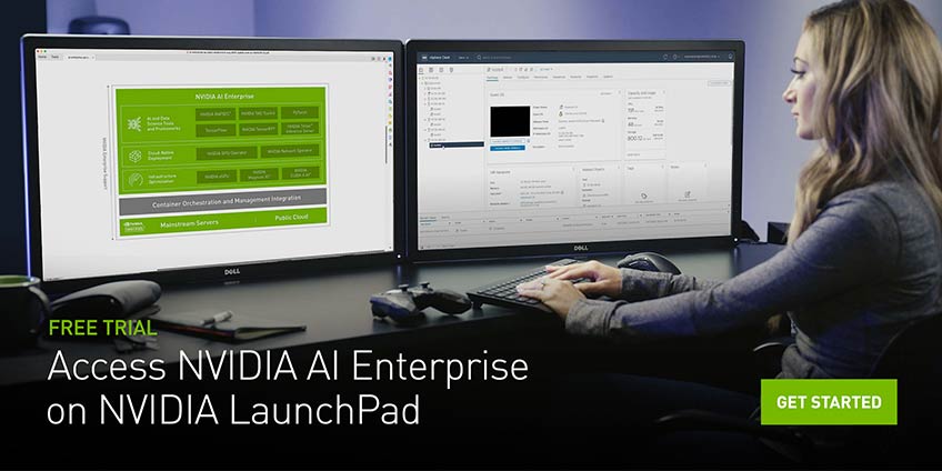 Testen Sie NVIDIA AI Enterprise auf dem NVIDIA Launchpad