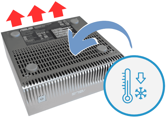 ASUS Ascent GX10 Airflow