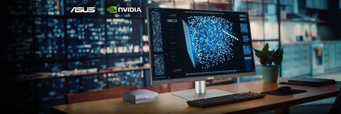 ASUS Ascent GX10 KI-Computer für den Schreibtisch