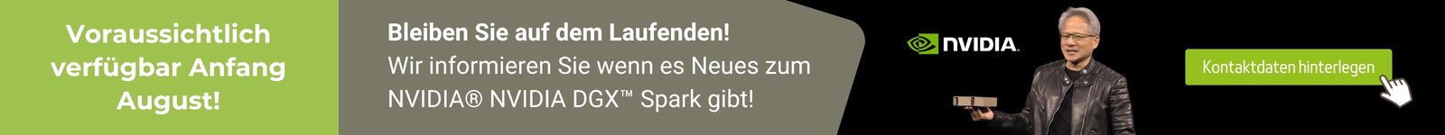NVIDIA® DGX™ Spark Verfügbarkeit und Newsletter