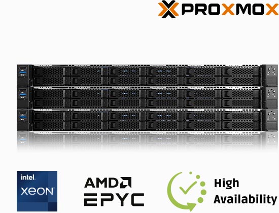 Proxmox Cluster Server Lösung
