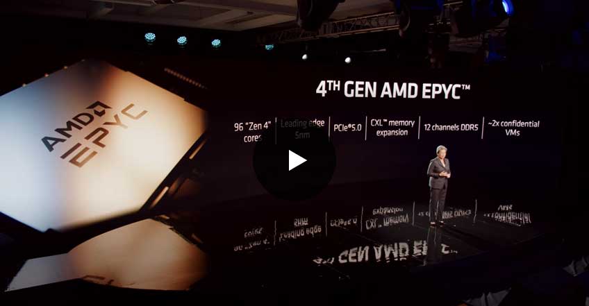 See how 4th Gen AMD EPYC™ server processors are advancing enterprise data center performance and efficiency.