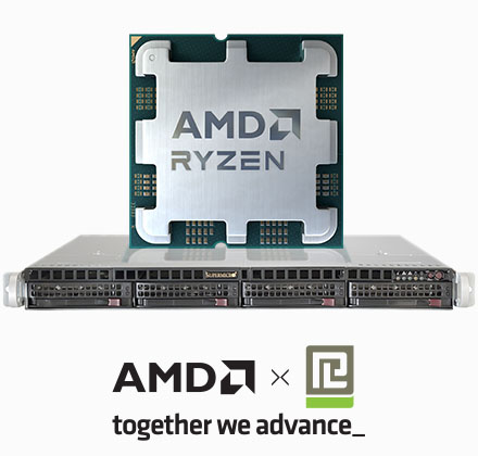 Server mit AMD Ryzen Prozessoren von primeLine Solutions