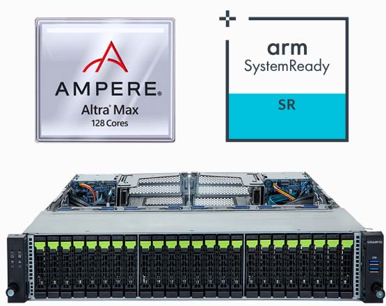 ARM Server mit Ampere Altra Max CPUs
