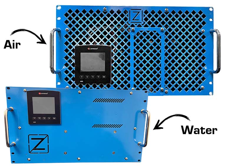 GPU Server, gekühlt mit ZutaCore HyperCool Heat Rejection Unit