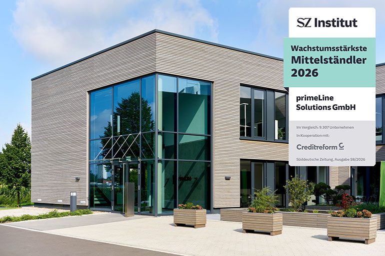 primeLine Solutions gehört zu den wachstumsstärksten Mittelständlern 2026