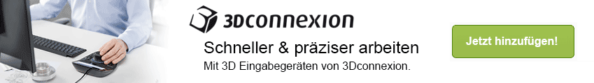 Jetzt 3D Eingabegerät wählen und der Konfiguration hinzufügen