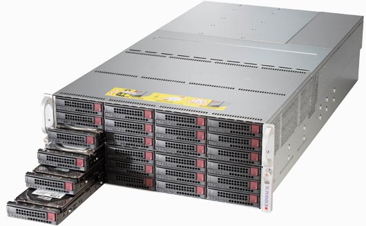 Supermicro JBOD Storage Systeme